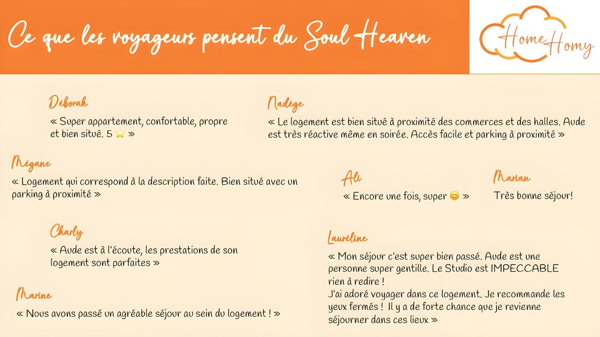 Appartement Le Soul Heaven - Centre Historique - Wifi Et Netflix - Stationnement à Proximité *